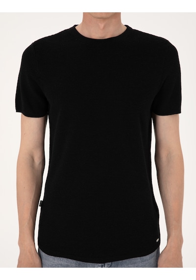 Pierre Cardin Erkek Siyah Kazak /triko 50305973-vr046 Siyah