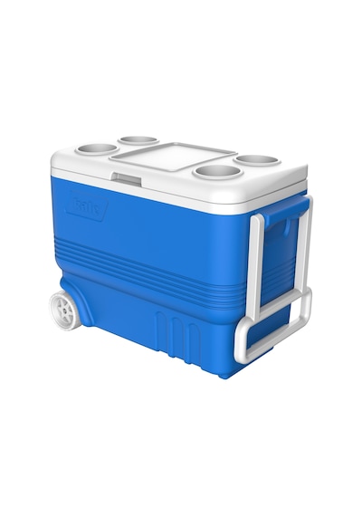 45 Lt Tekerlekli Buzluk Termos 1032 Wheled Cooler Box Mavi