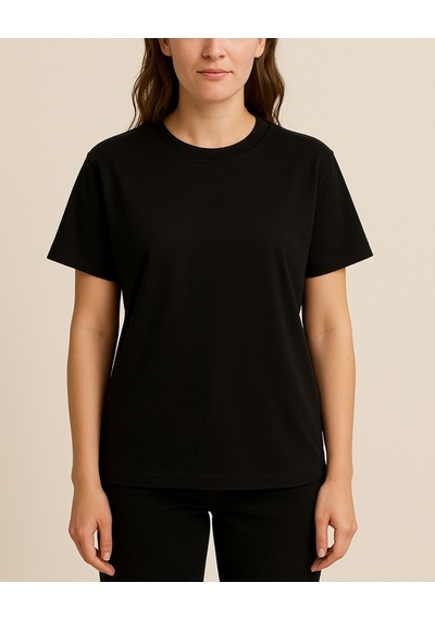 Hugo Boss Kral Baskılı T-shirt Siyah