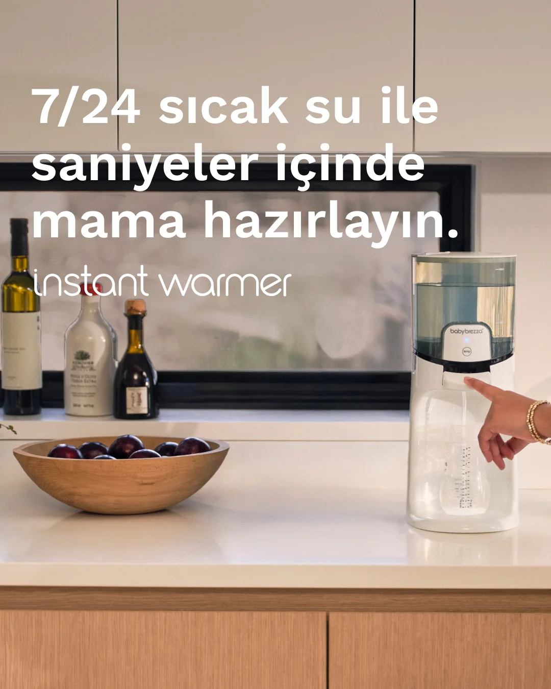 Baby Brezza Instant Warmer Bebek Mama Suyu Otomatı Ve Biberon Suyu Isıtıcısı