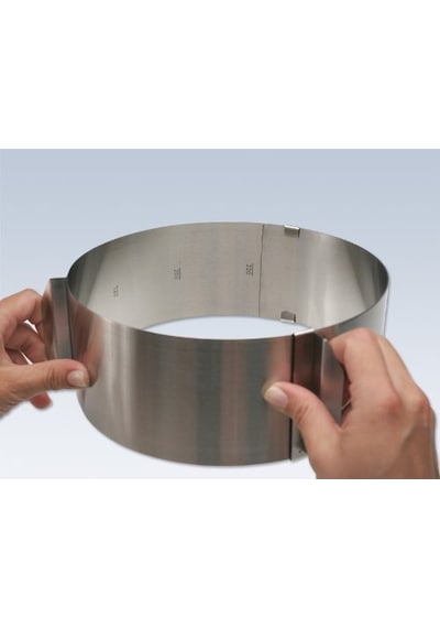 Narkalıp Yuvarlak Ayarlı Kek Kalıb 16-30 CM Derilik 6 CM N01K01