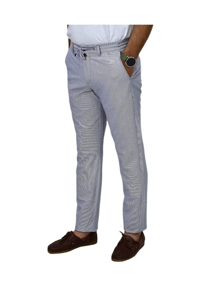 Erkek Jogger Armürlü Lastikli Pantolon 1992 Bgl-st04422 Mavi