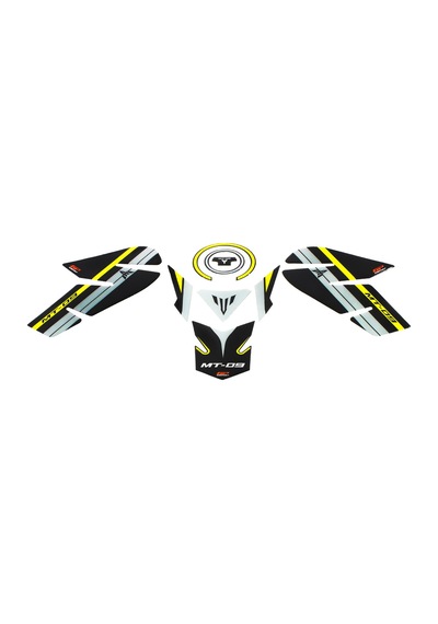 Gp Kompozit Yamaha Mt-09 2013-2016 Uyumlu Tank Pad Seti Sarı