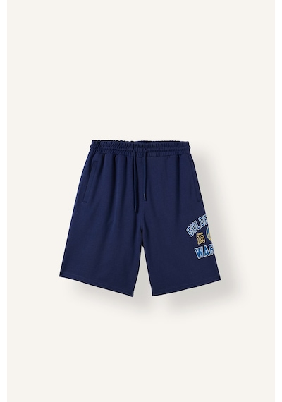 Defacto Nba Golden State Warrıors Baggy Fıt Şort H8281ax26aunv176 Lacivert-nv176