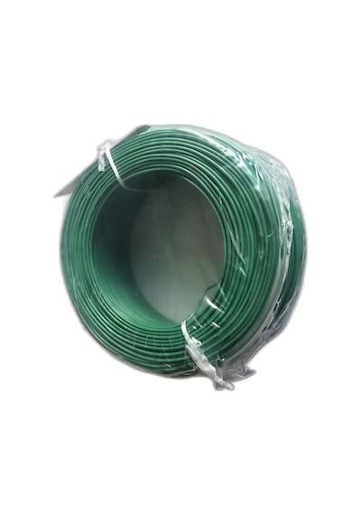 Tek Damarlı Kalaylı Tam Bakır Zil Teli Montaj Teli 0.50 Mm 100 Metre Yeşil Zil Kablosu