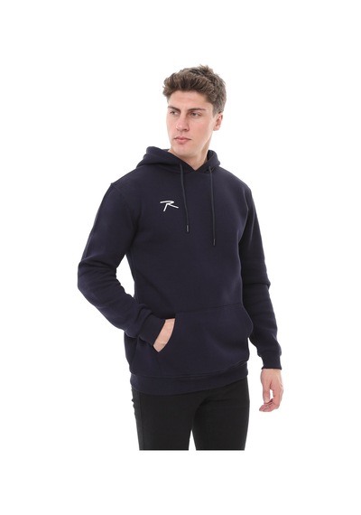 Raru Erkek Kapüşonlu Sweatshirt Lepıdus Lacivert