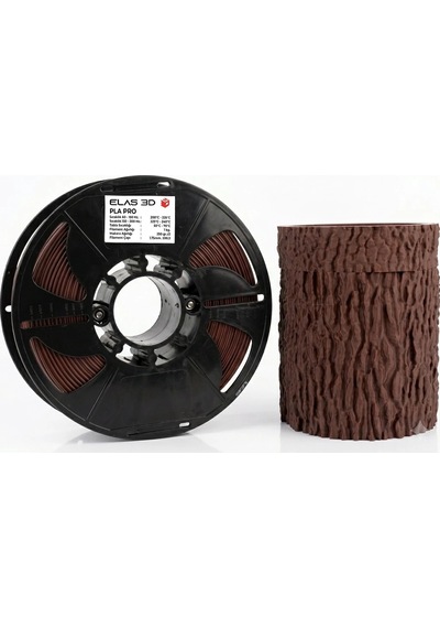 Elas 3d Koyu Kahverengi Pla Pro Filament - 1.75mm - 1 Kg