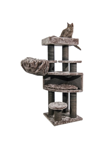 Lotus Furniture Pet Series Prag Tırmalamalı Kedi Evi
