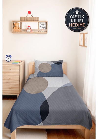 Mavi Geometrik Modern Genç Odası Tek Kişilik Pike Takımı-gri Minimal 160x220cm Kapitone Yatak Örtüsü Nazlı Adaçayı Geçişi Mavi Geometrik Modern Genç Odası Tek Kişilik Pike Takımı-gri Minimal 160x220cm Kapitone Yatak Örtüsü Nazlı Adaçayı Geçişi