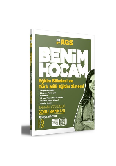 Benim Hocam Yayınları 2027 Eğitim Bilimleri Ve Türk Milli Eğitim Sistemi Tamamı Çözümlü Soru Bankası - Ayşegül Aldemir