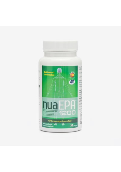Nua EPA 1200 Omega-3 İçeren Gıda Takviyesi 30 Kapsül