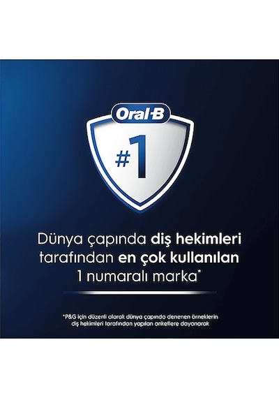 Oral B Io 2 Serisi Şarjlı Diş Fırçası Siyah + Seyahat Kabı