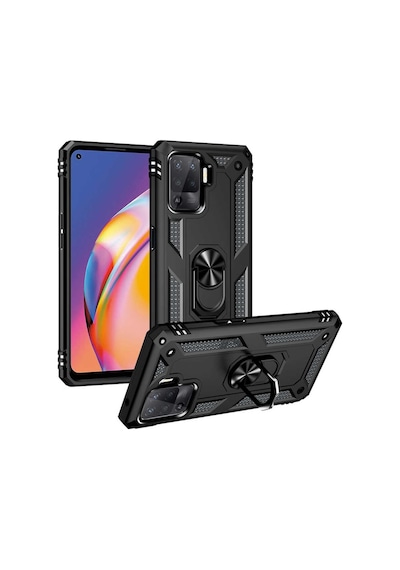 Oppo Reno 5 Lite Kilif Zirhli Standli Miknatisli Tank Kapak 463554235