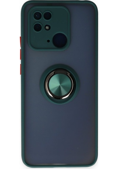 Teleplus Xiaomi Redmi 10c Kılıf Montreal Yüzüklü Mat Kapak
