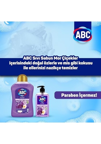 Deterjan Sıvı Sabun Mor 400 Ml