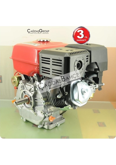 Goldmoto Gm270E Benzinli Motor 9 Hp Marşlı Krank Mili Kamalı