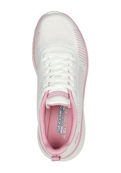Skechers Bobs Squad Chaos Kadın Ayakkabı 117228-wpk Beyaz