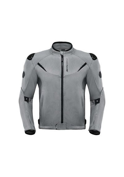 Scoyco Jk194 Motosiklet Montu Yazlık Fileli Dayanıklı Makro Kumaş Motorcu Mont Silver