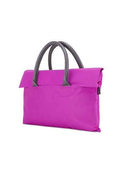 Classone Byn-el009 Wtxpro Su Geçirmez Kumaş 13-14 İnch Bayan Laptop, Notebook, Apple Uyumlu MacBook Air El Çantası- Tote Bag- Fuşya