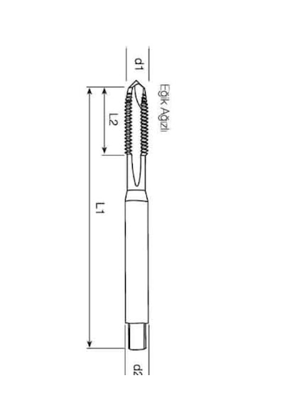 Makina Takım Pm Tın Dın371b Venüs Makina Kılavuzu M3 6h -b1082200
