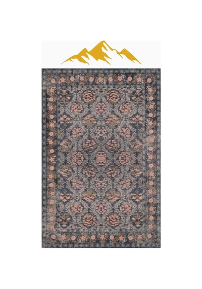 Modern Sisal Serisi Dijital Baskı Sisal Dokuma Halı Slh040 Renkli