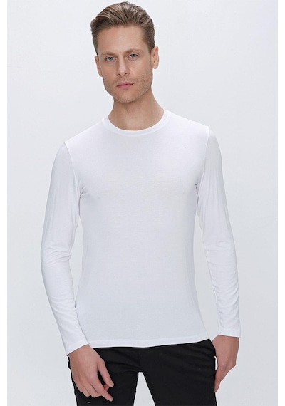 Efor Ts 842 Beyaz Spor T-shirt Beyaz