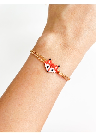 Nevoaccessory Tilki Miyuki Charm Bileklik Çok Renkli