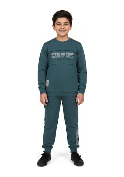 Baglan Erkek Çocuk Önü Baskılı Sweatshirt Ve Eşofman Alt Takım Bgl-st05248 Açık Yeşil Baglan Erkek Çocuk Önü Baskılı Sweatshirt Ve Eşofman Alt Takım Bgl-st05248 Açık Yeşil