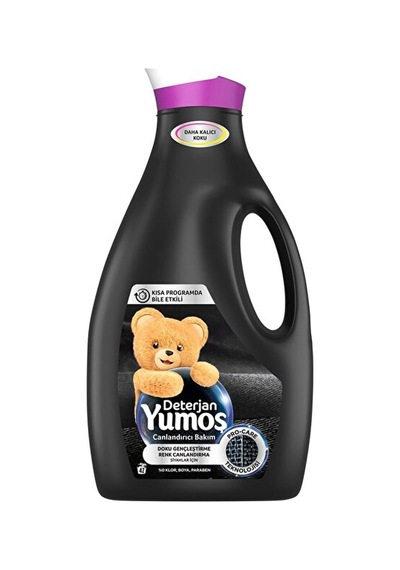 Yumoş Sıvı Bakım Deterjanı Siyah 42 Yıkama 2.520 Ml 2950 ML