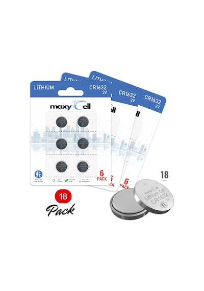 Maxycell 24 Adet 1632 Cr1632 Dl1632 3v Lityum Düğme Pilleri