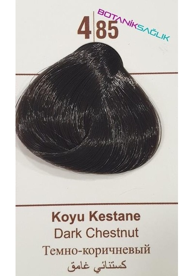 Colorx Saç Boyası Tekli Set - 4.85 KOYU KESTANE