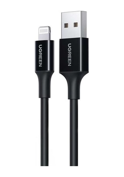 Ugreen Apple iPhone Uyumlu Lightning 2.4A Data Ve Şarj Kablosu 1 Metre