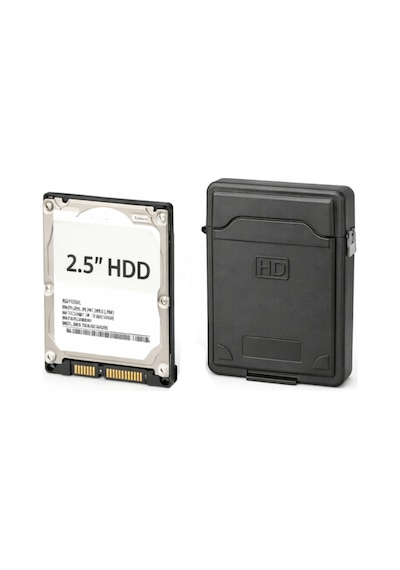 2.5 İnç Hdd Ssd Harddisk Taşıma Ve Koruma Kutusu Sert Plastik