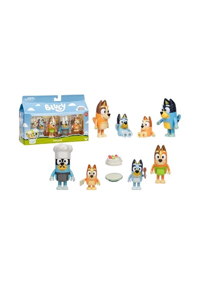 Neco Bluey 4lu Fıgur Set - Asortı