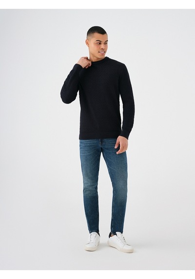 Regular Fit Erkek Kazak Koyu Lacivert