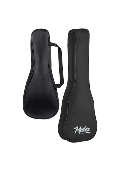 Midex Cs-24a-100x Concert Ukulele Çantası 100'lü Paket Kaliteli Siyah Kılıf 100 Adet