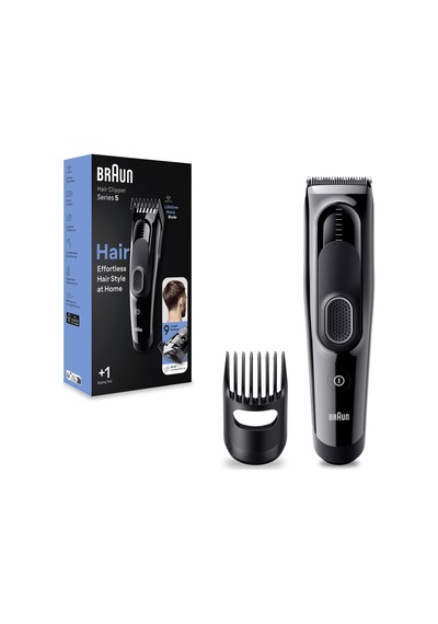 Braun Series 5 Hc5310 Erkekler İçin 17 Uzunluk Ayarına Sahip Saç Kesme Makinesi