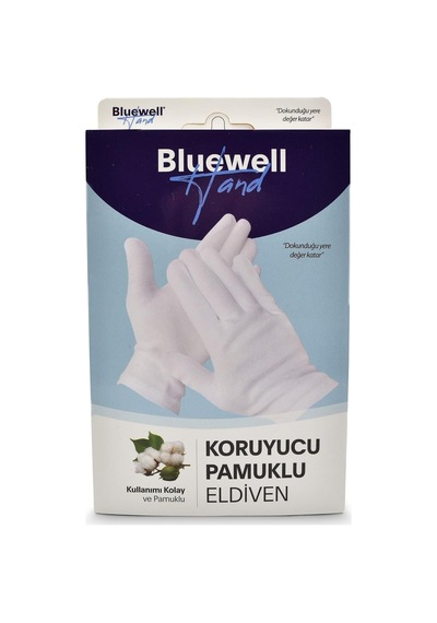 Pamuklu Koruyucu Egzema Eldiveni%100 Pamuktan Small
