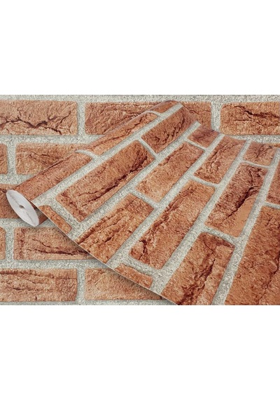 D-C-Fix 446-2158 Tuğla Desen Kendinden Yapışkanlı Folyo (45Cm X 2