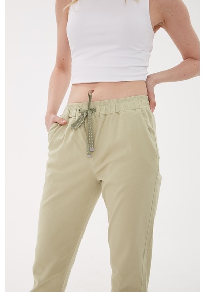 Fashion Friends Kadın Pantolon 24y0009k1 Mint Mint Yeşili