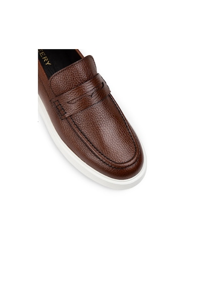 Deery Hakiki Deri Taba Rengi Erkek Loafer Ayakkabı - 01964mtbae02 Taba