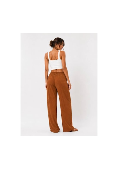 Hira Life Fashion Kadın Kumaşı Kabartma Detaylı Bol Paça Ve Önü Bağcıklı Salaş Burgu Şık Pantolon Camel Camel Hira Life Fashion Kadın Kumaşı Kabartma Detaylı Bol Paça Ve Önü Bağcıklı Salaş Burgu Şık Pantolon Camel Camel