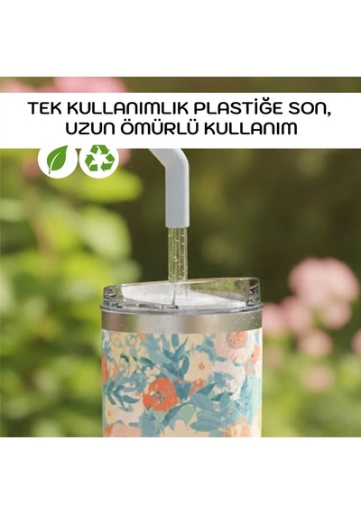 Vagonlife 670 Ml Çelik Termos Gri - Yeşil