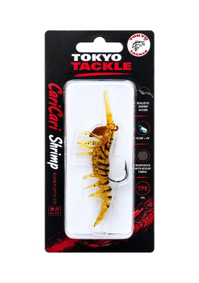 Tokyo Tackle Caricari Shrimp 7.6cm 6.5gr Silikon Karides Sahte Yem Renk : Tt007