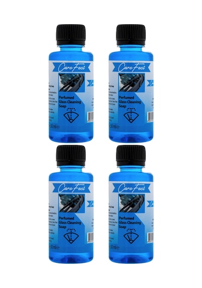 Konsantre Oto Cam Temizleme Sabunu Cam Suyu 50 Ml X 4 Adet Araç Silecek Suyu