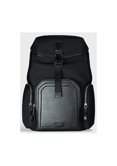 Lufian Serene Siyah Sırt Çantası Unisex Çanta 111410004