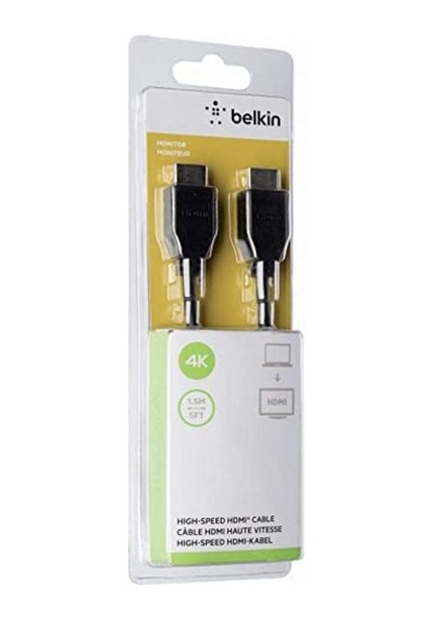 Hızlı Hdmı 1.4 Kablosu, 1.5m 4k, Ultra Hd, 3d , F3y017bt1, 5mblk Diğer
