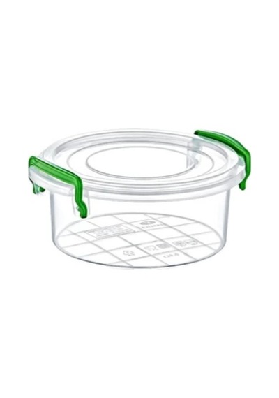 Mini Yuvarlak Saklama Kabı 0.5 Litre Renkli