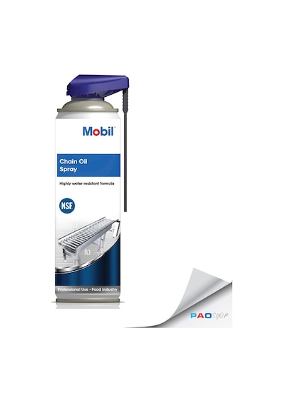 Mobil Chain Oil Spray NSF Gıdaya Uygun Zincir Yağı Sprey 400 ml. (1 Adet)