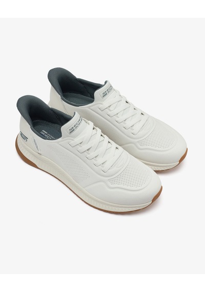 Skechers Bobs Squad 4-direct Step Erkek Beyaz Günlük Ayakkabı 118424 Wht Beyaz